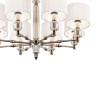 Подвесная люстра iLamp Alexa P2404-8 Nickel — купить в Bronko‑Decor