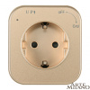 Трековая розетка Arte Milano Am-track-sockets 380022TS/ES Gold — купить в Bronko‑Decor