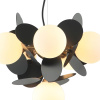 Подвесная люстра Lumien Hall Ilmari LH4136/6P-BR-BK — купить в Bronko‑Decor