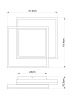 Потолочный светильник Globo Squares 67225-24FSH — купить в Bronko‑Decor