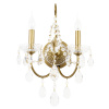 Бра Crystal Lux ODELIS AP2 GOLD — купить в Bronko‑Decor