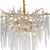 Подвесная люстра Lumien Hall Emelin LH3066/10P-GD-CL — купить в Bronko‑Decor