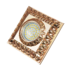 Встраиваемый светильник Elvan TCH-6121SQ-GU-10-Gl — купить в Bronko‑Decor