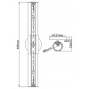 Бра Hinkley Facet QN-FACET-LED2-BK-BATH — купить в Bronko‑Decor