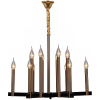 Подвесная люстра Illumico IL2265-12POR-79 BK GD — купить в Bronko‑Decor