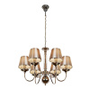 Подвесная люстра iLamp Rolling P2406-6 Nickel — купить в Bronko‑Decor