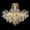 Потолочная люстра Crystal Lux ESMIRALDA PL6 GOLD — купить в Bronko‑Decor