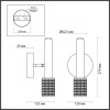 Спот Odeon Light 4237/1W — купить в Bronko‑Decor