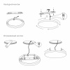Потолочный светильник Elektrostandard DLR043 10W 4200K a047940 — купить в Bronko‑Decor