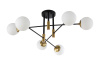 Потолочная люстра Crystal Lux Fidel FIDEL PL6 BLACK — купить в Bronko‑Decor