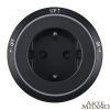 Трековая розетка Arte Milano Am-track-sockets 380066TS LED/ES Black — купить в Bronko‑Decor