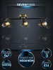 Спот Seven Fires Gelena SF4708/3C-AB-BK — купить в Bronko‑Decor