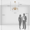 Подвесная люстра MW-Light Эллегия 303012505 — купить в Bronko‑Decor