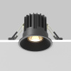 Встраиваемый светильник Maytoni Round DL058-7W2.7K-B — купить в Bronko‑Decor