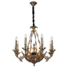 Подвесная люстра Lucia Tucci Firenze 1781.8.2 Antique Gold — купить в Bronko‑Decor