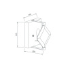 Бра Vele Luce Vittoria VL3053W01 — купить в Bronko‑Decor