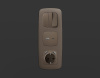 Лицевая панель для розетки с/з со шторками 2USB A+A Ambrella Volt Omega OP6390 — купить в Bronko‑Decor