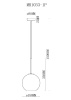 Подвесной светильник MyFar Stiven MR1033-1P — купить в Bronko‑Decor