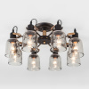 Люстра на штанге Eurosvet 70111/8 черный — купить в Bronko‑Decor
