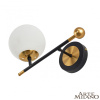 Бра Arte Milano Neapolis 272808/1B BK/GD — купить в Bronko‑Decor