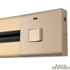 Накладной шинопровод с выключателем Arte Milano Am-track-sockets 385205TOB/50 Gold — купить в Bronko‑Decor