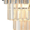 Настенный светильник Natali Kovaltseva DARIAN 76017/2W CHROME BLACK — купить в Bronko‑Decor