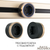 Трековая розетка Arte Milano Am-track-sockets 380066TS LED/ES Gold — купить в Bronko‑Decor