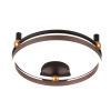 Потолочный светильник Crystal Lux FERNANDO PL48W LED COFFEE/BLACK — купить в Bronko‑Decor