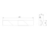 Настенный светильник Elektrostandard Snip 4690389182020 — купить в Bronko‑Decor