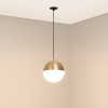 Подвесной светильник Arlight SP-EMISFERO-HANG-BUILT-R150-11W Warm3000 (GD, 170 deg, 230V) 056592 — купить в Bronko‑Decor