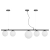 Подвесной светильник Lumina Deco Baristica LDP 6012-5 BK+WT — купить в Bronko‑Decor