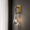 Бра Delight Raindrop MT9093-1W brushed gold — купить в Bronko‑Decor