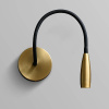 Гибкое бра DeLight Collection Wall lamp MT9016-1W brass — купить в Bronko‑Decor