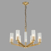 Подвесная люстра Belfast Malone 6035-6 BR CL — купить в Bronko‑Decor