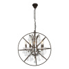 Подвесная люстра iLamp Balance Loft 214-5 — купить в Bronko‑Decor