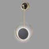 Настенный светильник Escada Hypnosis 10206/SG LED Black/Gold — купить в Bronko‑Decor