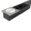 Блок розеток JX (Slide Top) (2 секции RJ-45 + 2 USB беспр.зарядка с кабелем питания) Mebax 00-00002892 — купить в Bronko‑Decor