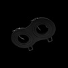 Встраиваемый светильник Loft IT Hap 10341/2B Black — купить в Bronko‑Decor