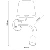 Бра TK Lighting 2535 Maja White — купить в Bronko‑Decor