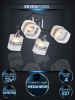 Потолочная люстра Seven Fires Shona SF3357/4C-BK-CR-WT — купить в Bronko‑Decor