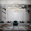 Подвесная люстра Loft IT Crystal ring 10135/5 Gold — купить в Bronko‑Decor