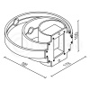 Настенный светильник Elvan GW-5809-10W-WW-Wh — купить в Bronko‑Decor