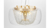 Подвесная люстра Lumina Deco Disposa LDP 7018-500 PR+F.GD — купить в Bronko‑Decor