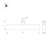 Трековый светильники Arlight ART-APRIORI-FLAT-L500-15W Day4000 047777 — купить в Bronko‑Decor