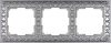 Рамка Werkel Antik на 3 поста матовый хром WL07-Frame-03 4690389145681 — купить в Bronko‑Decor