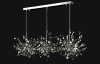 Подвесной светильник Crystal Lux GARDEN SP3х3 L1200 CHROME — купить в Bronko‑Decor