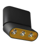 Светодиодный спот Lumien Hall Фергус 8005/3CS-BK-GD — купить в Bronko‑Decor
