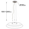 Подвесной комплект Citilux СтарЛайт CL703011 — купить в Bronko‑Decor