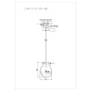 Подвесной светильник Lumien Hall Nertus LH4111/1P-CR-AM — купить в Bronko‑Decor