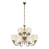 Подвесная люстра iLamp Armonia P2510-10+5 Nic — купить в Bronko‑Decor